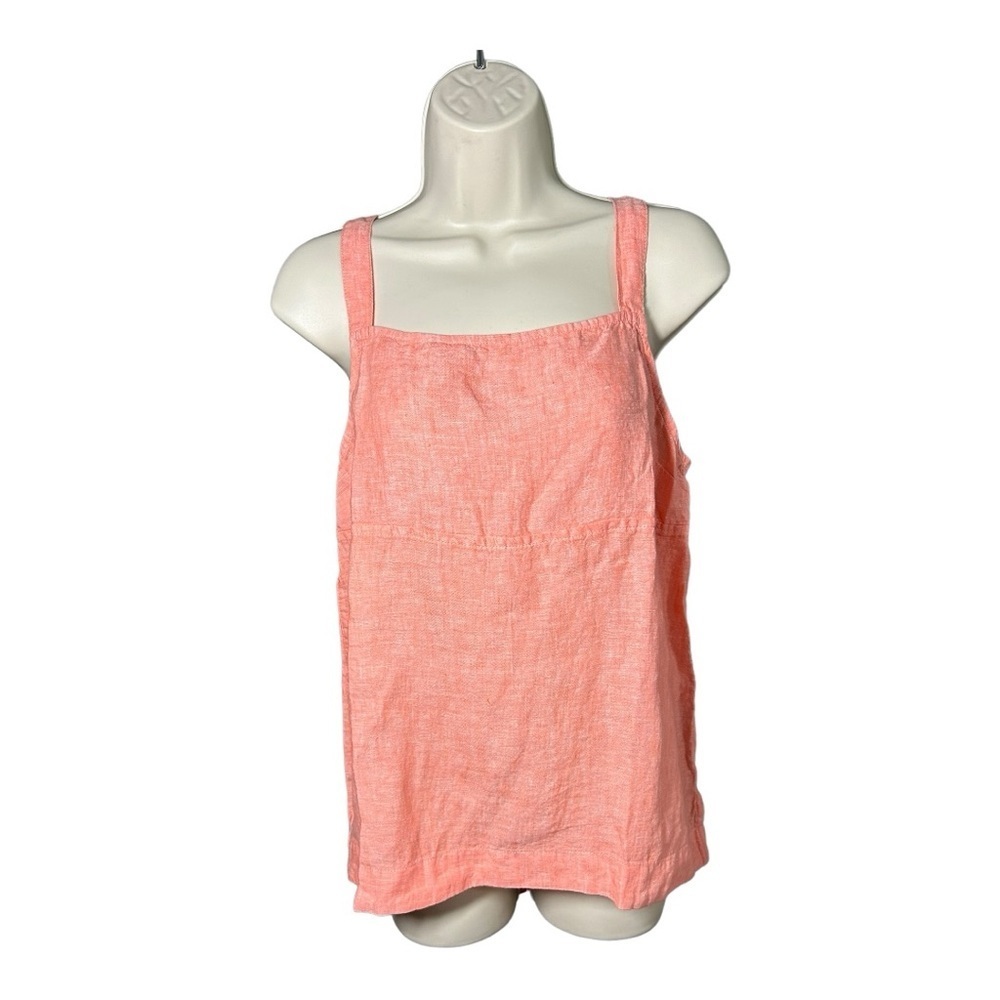 New Athleta Voyager 100% Linen Tank Sunset Glow XS, S, and M - Picture 3 of 7